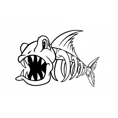 Skeleton fish