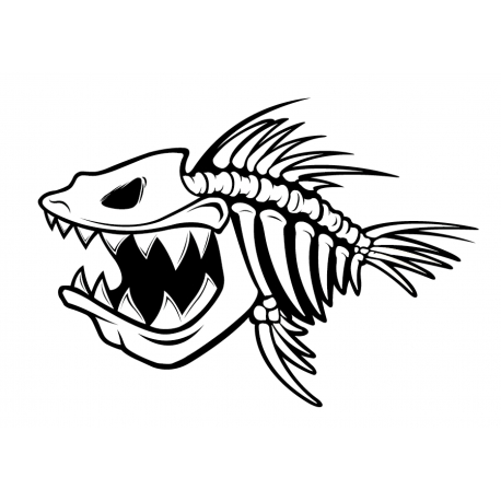 Skeleton fish 2