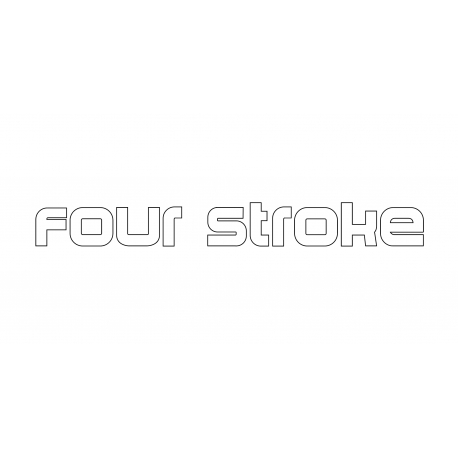 Four stroke Yamaha